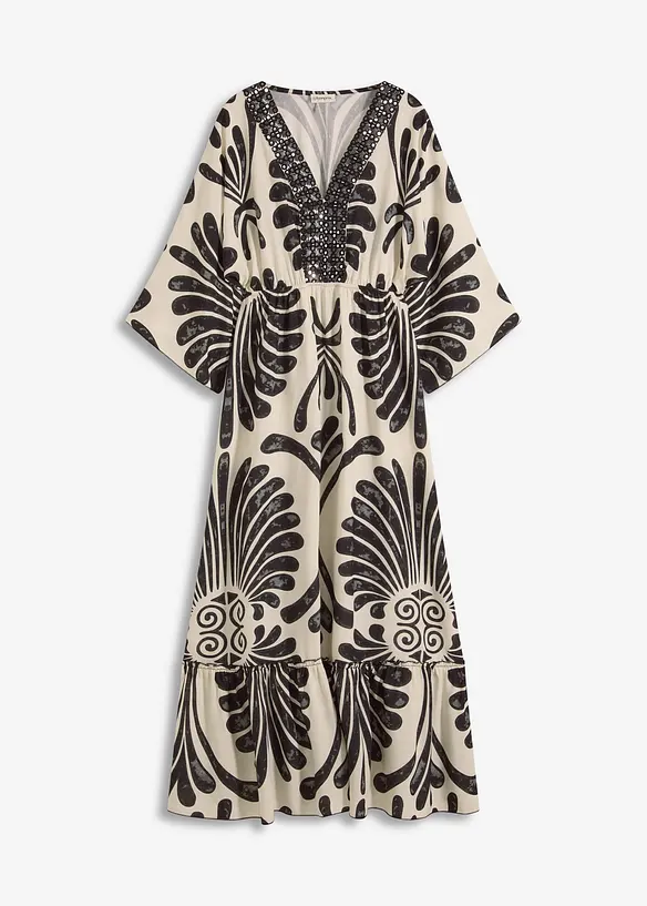 Maxikl&auml;nning i f&ouml;ljsam viskos, bonprix