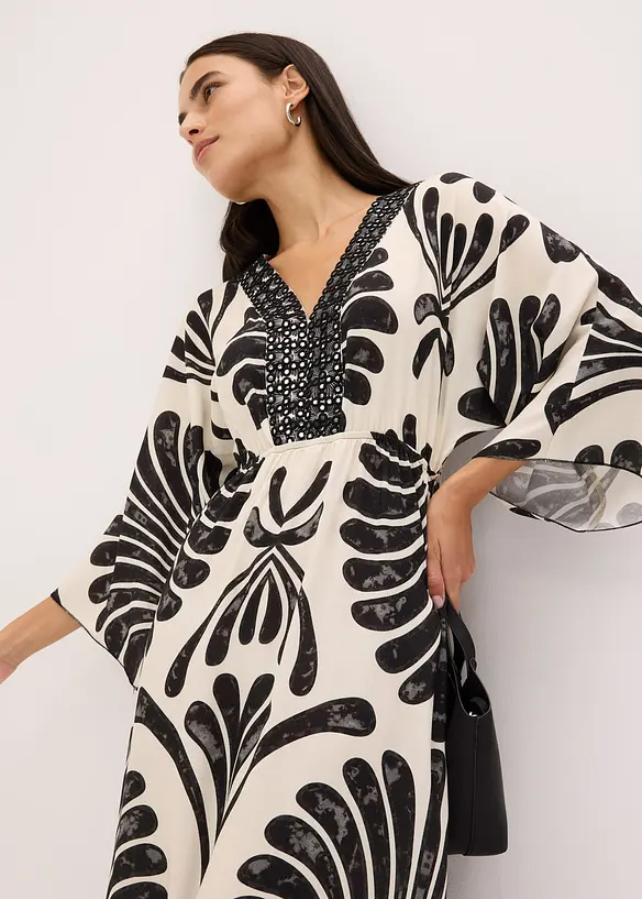 Maxikl&auml;nning i f&ouml;ljsam viskos, bonprix