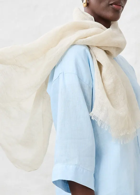 Somrig linnesjal, bonprix