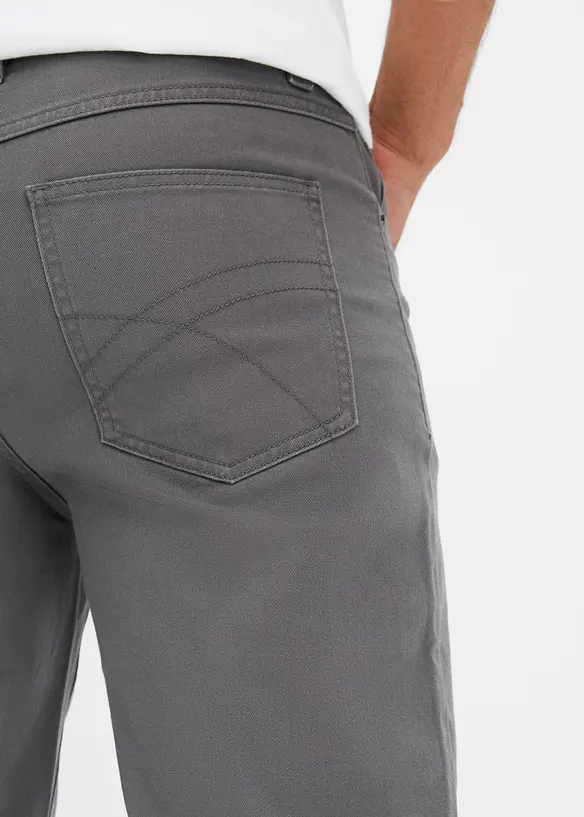 Stretchbyxa, klassisk passform, raka ben, bonprix