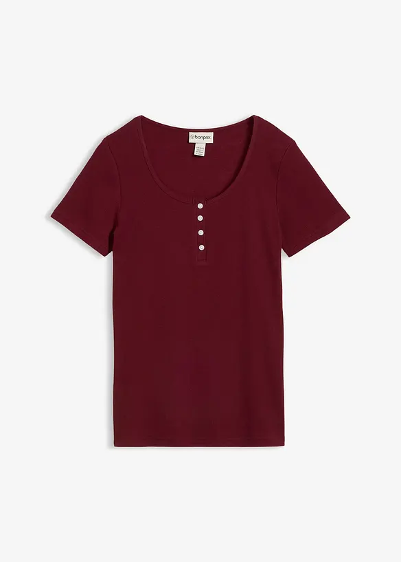 Kort&auml;rmad farfarstr&ouml;ja i ekologisk bomull, bonprix