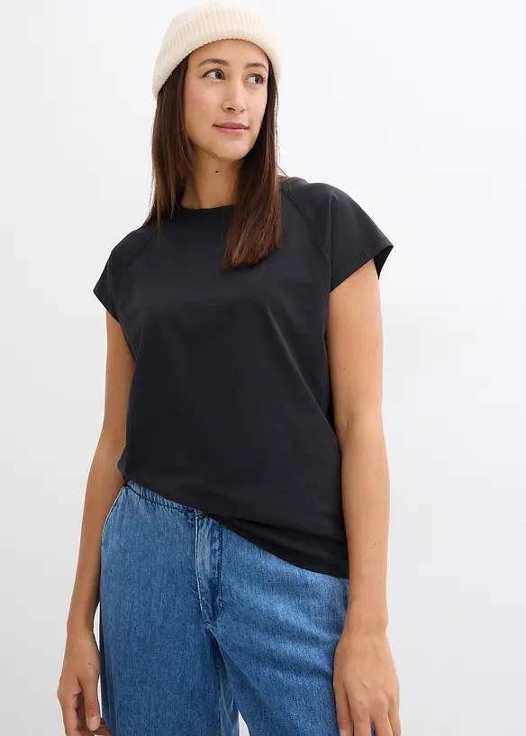 T-shirt i ren ekologisk bomull, bonprix