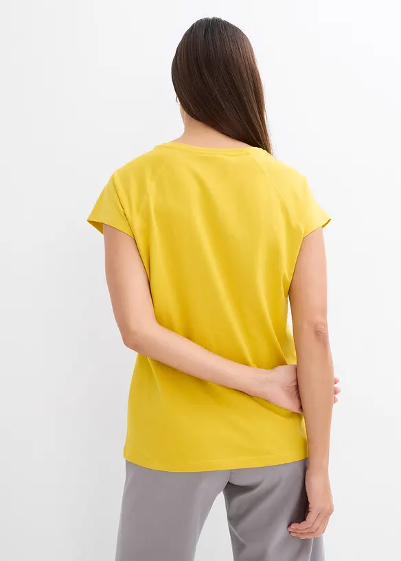 T-shirt i ren ekologisk bomull, bonprix