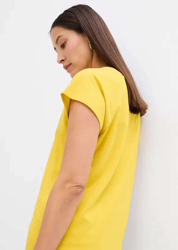 T-shirt i ren ekologisk bomull, bonprix