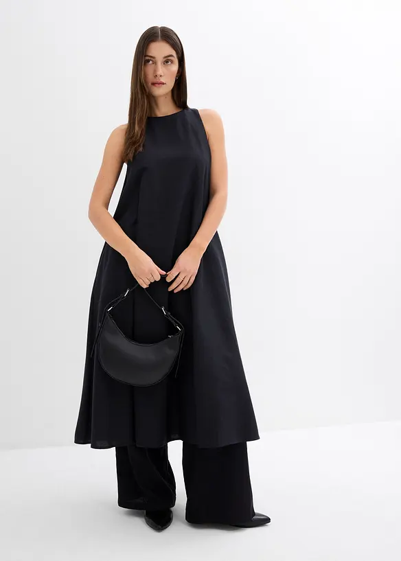 Utst&auml;lld, mellanl&aring;ng kl&auml;nning av viskosmix, bonprix