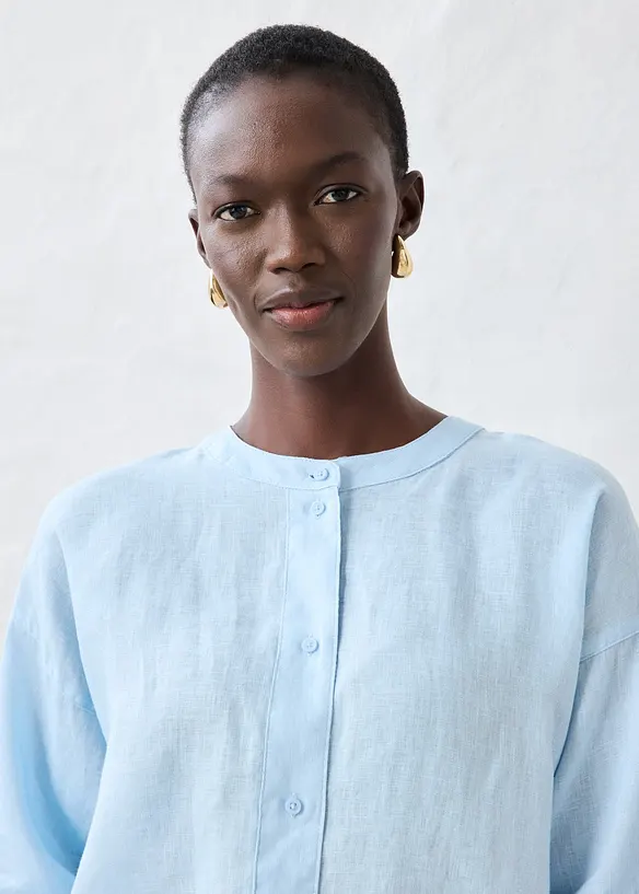 Oversizeblus i rent lin, bonprix