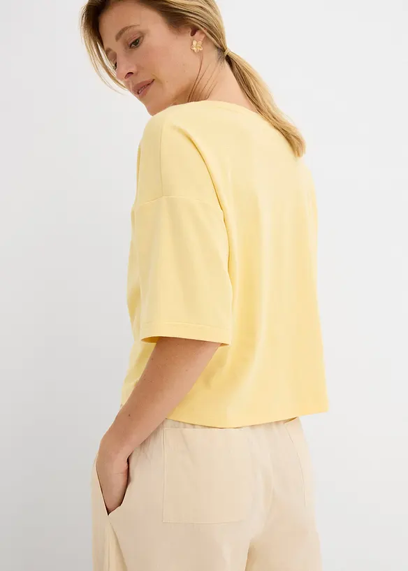 T-shirt i ekologisk bomull, bonprix