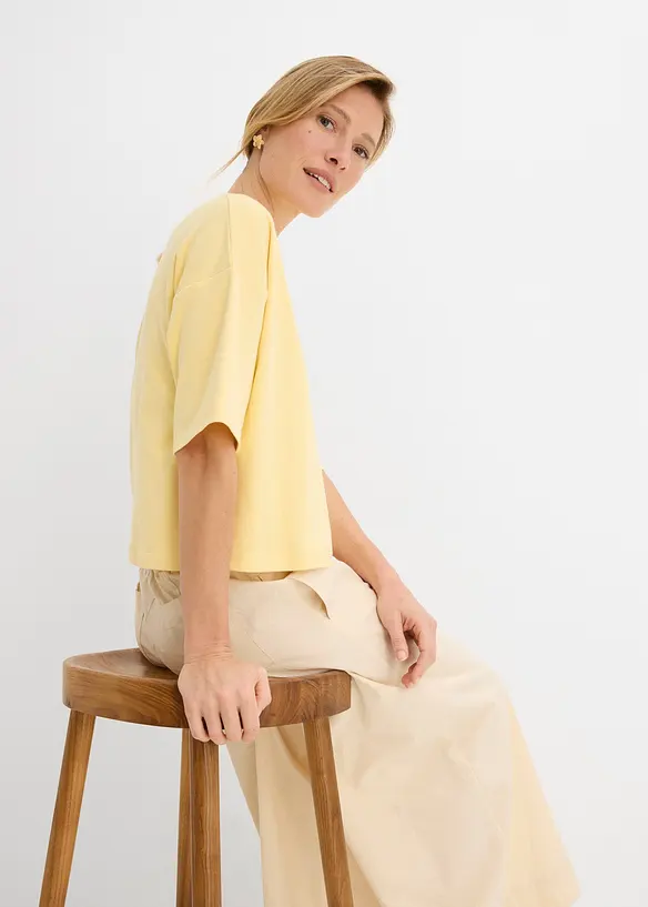 T-shirt i ekologisk bomull, bonprix