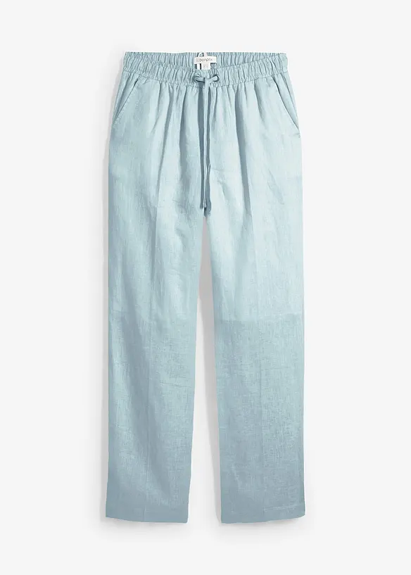 Byxa i rent lin, bonprix