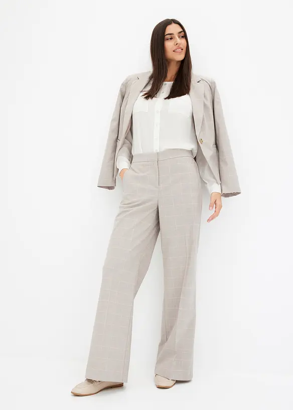 Glencheckrutig kavaj, bonprix