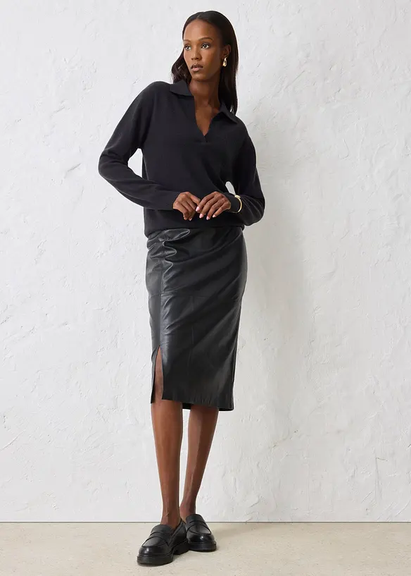 Kashmirtr&ouml;ja med Good Cashmere Standard&reg;-andel, bonprix