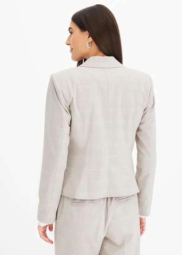 Glencheckrutig kavaj, bonprix