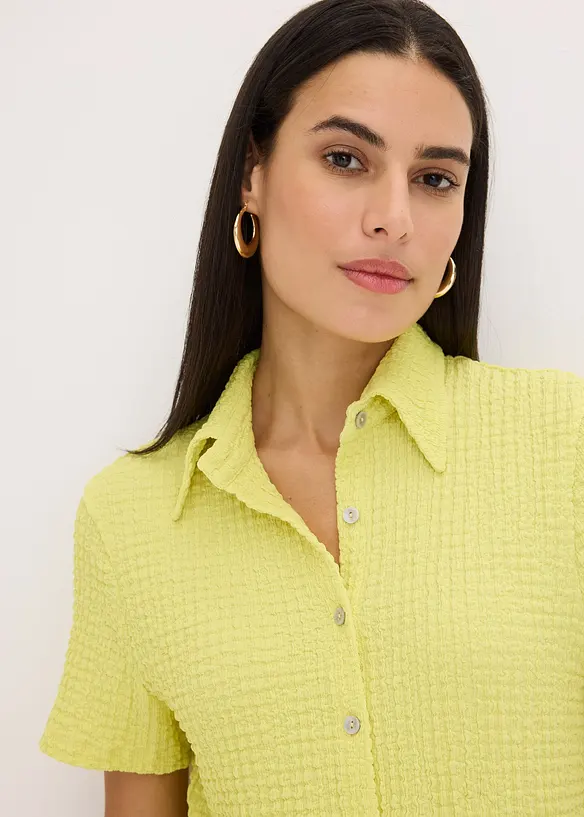 Blustopp med struktur, bonprix