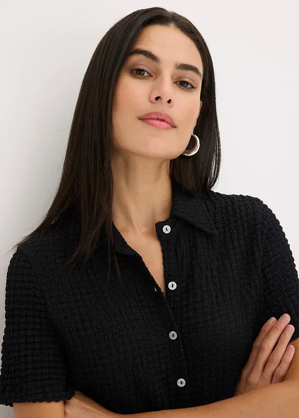 Blustopp med struktur, bonprix