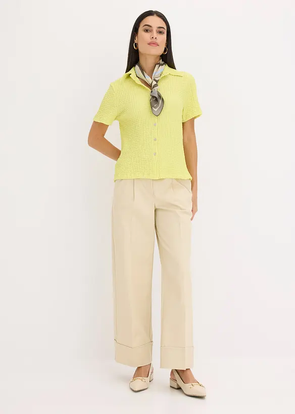 Blustopp med struktur, bonprix