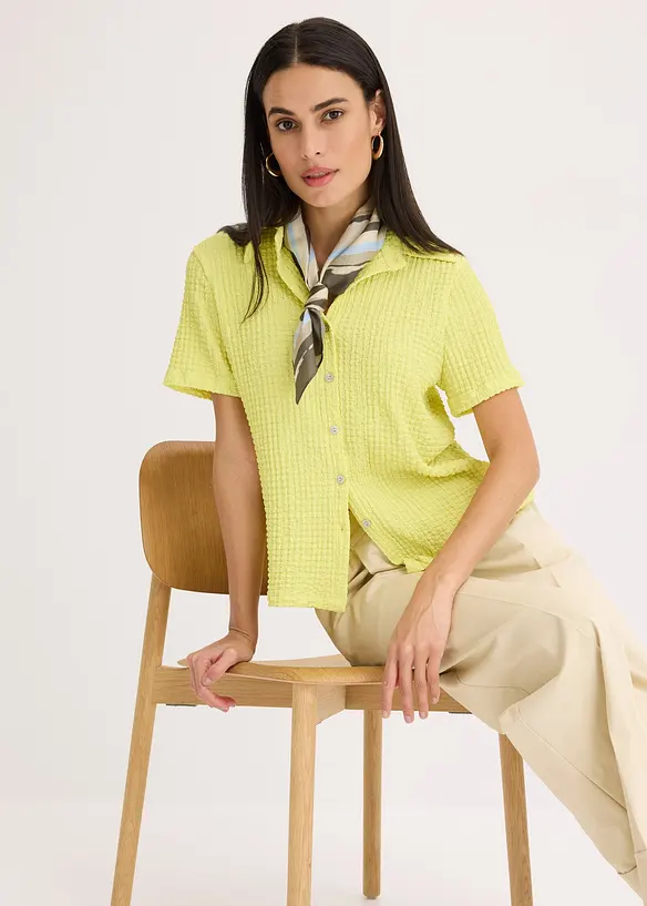 Blustopp med struktur, bonprix