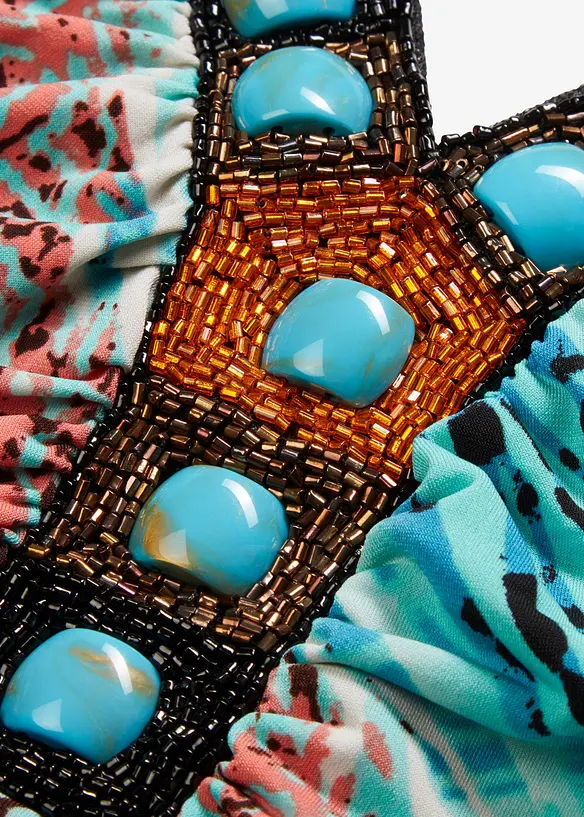 A-linjeformad jerseykl&auml;nning, bonprix