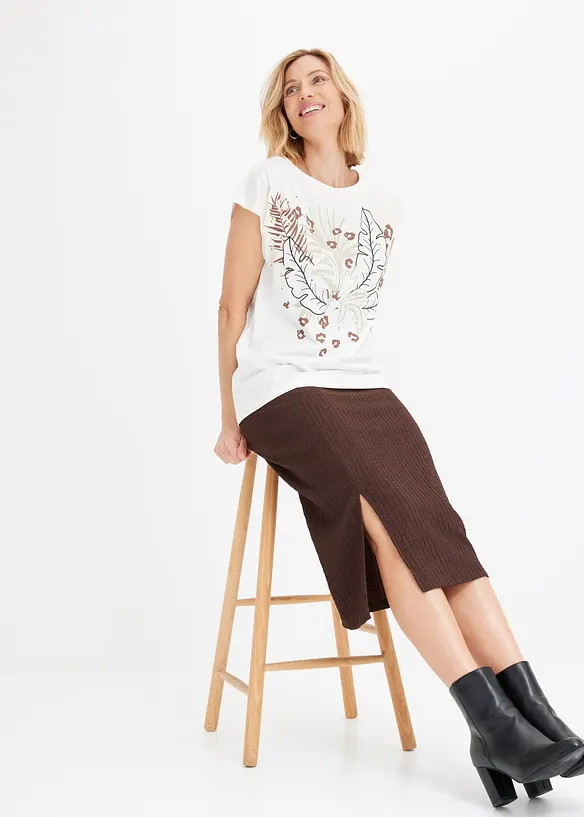 Topp i ekologisk bomull, bonprix