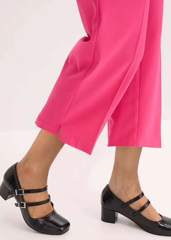 3/4-byxa med slits, bonprix