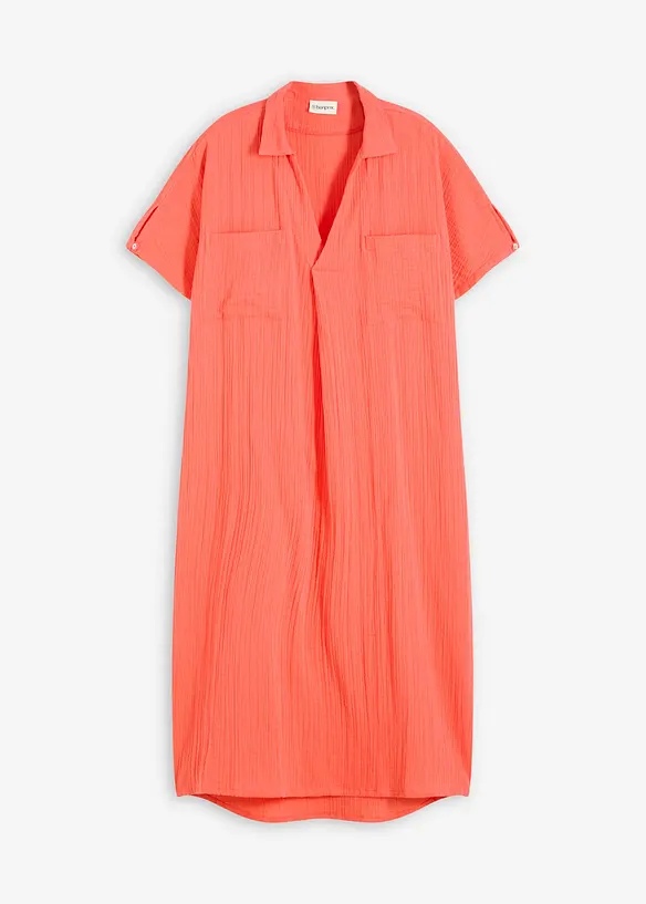 Kaftankl&auml;nning av mjuk muslin, bonprix