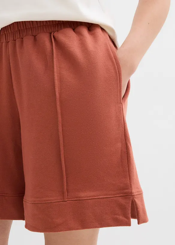 Trik&aring;shorts i bomullsmix, bonprix