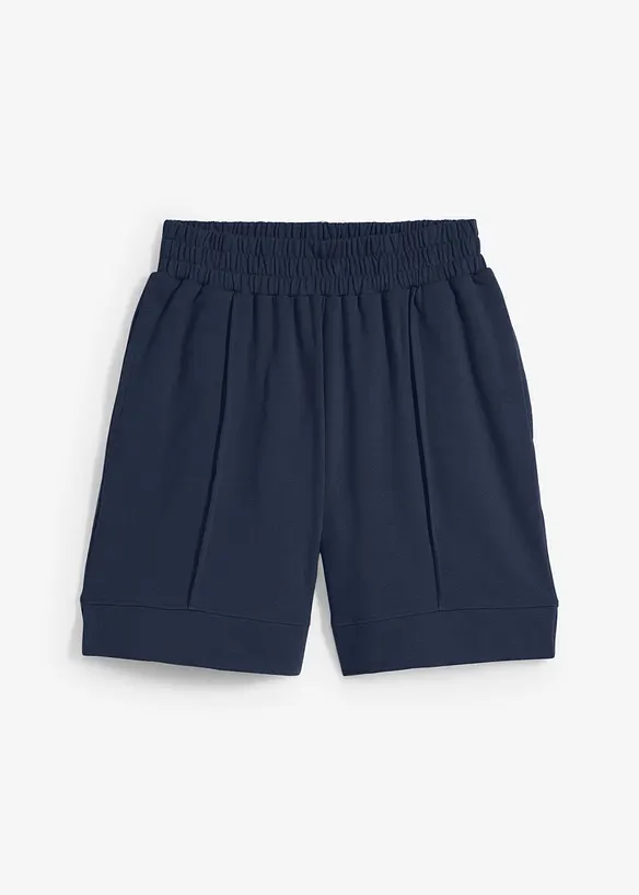 Sweatshirtshorts i bomullsmix, bonprix