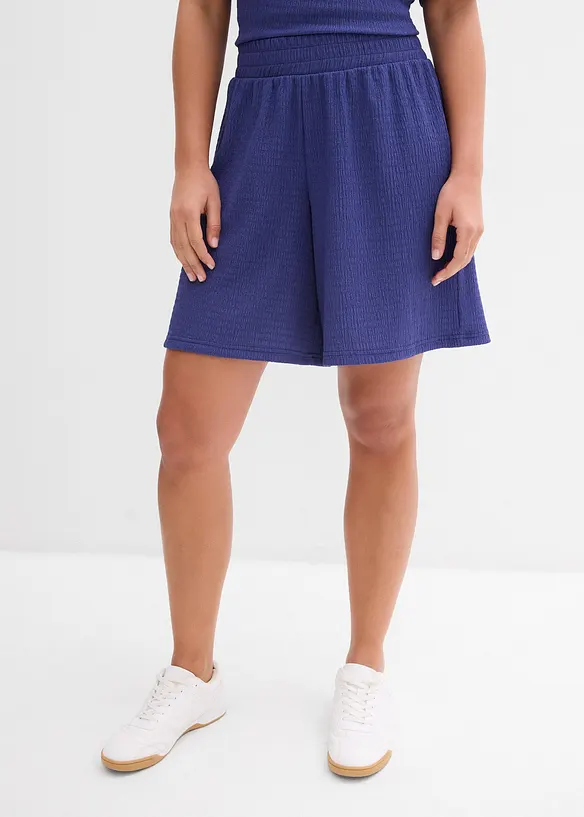 Dra p&aring;-shorts av kr&auml;pp, bonprix