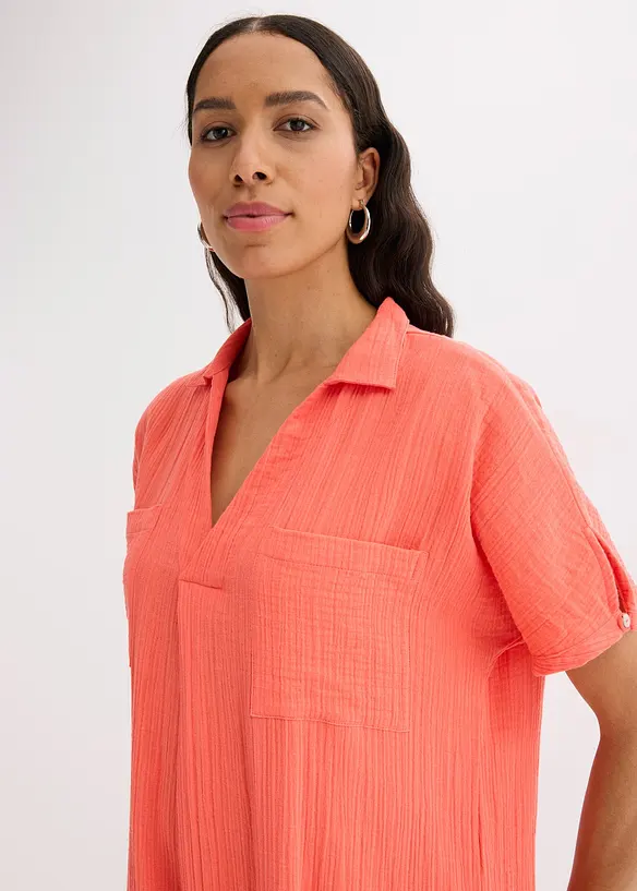 Kaftankl&auml;nning av mjuk muslin, bonprix