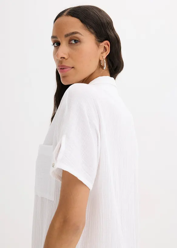 Kaftankl&auml;nning av mjuk muslin, bonprix