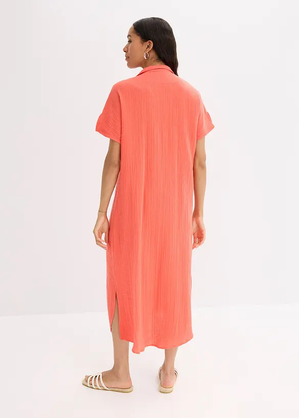 Kaftankl&auml;nning av mjuk muslin, bonprix