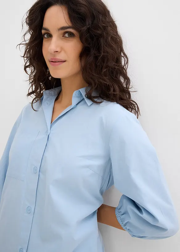 Bluskl&auml;nning av luftig bomull, bonprix