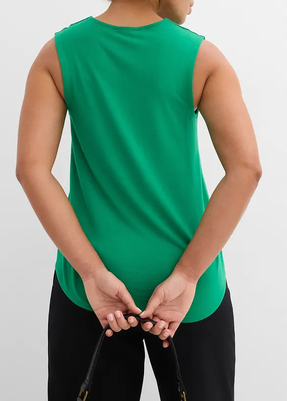 Linne i mjuk viskosmix, bonprix