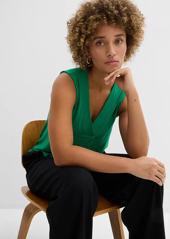 Linne i mjuk viskosmix, bonprix