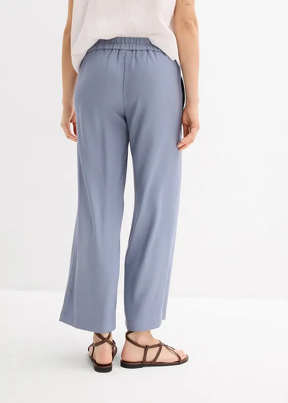 Culottebyxa av mjuk viskosmix, bonprix