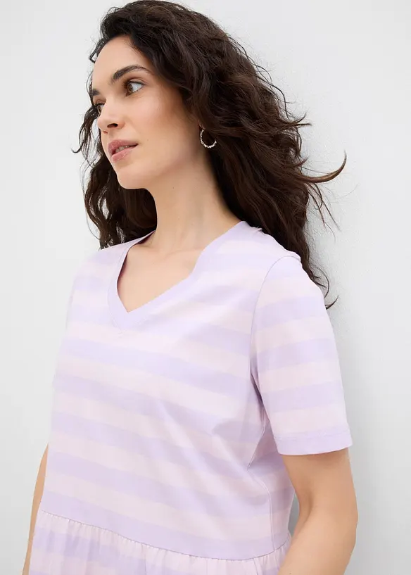 Jerseykl&auml;nning i ekologisk bomull, bonprix