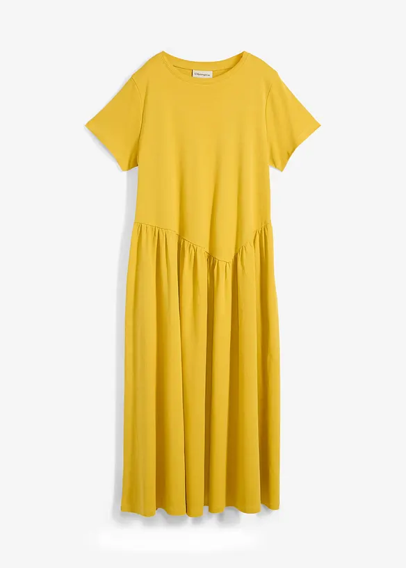 Jerseykl&auml;nning av ekologisk bomull, bonprix