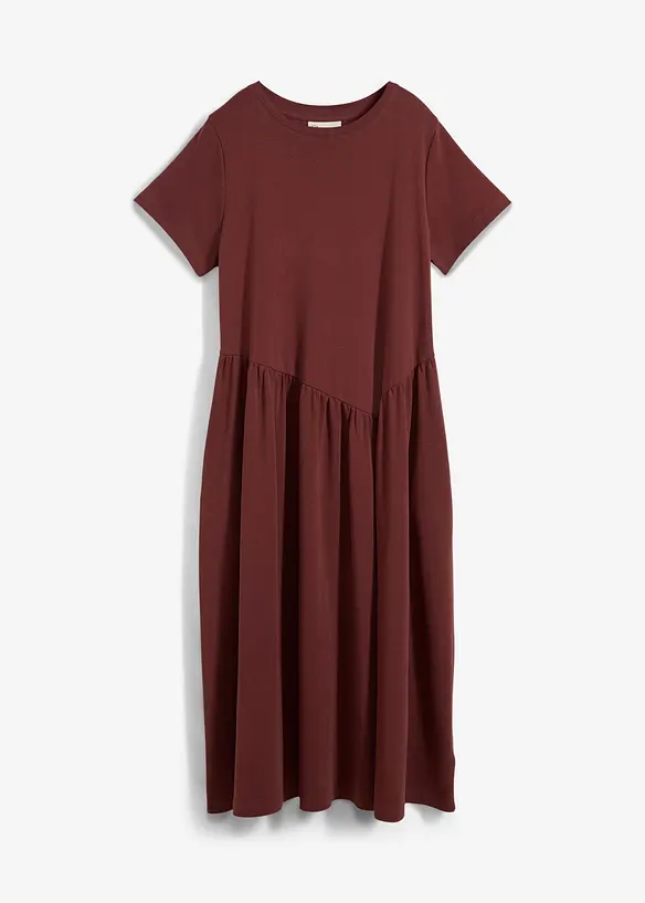 Jerseykl&auml;nning av ekologisk bomull, bonprix