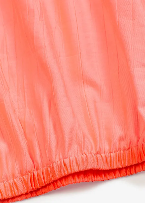 Kort&auml;rmad blus av mjuk viskosmix, bonprix