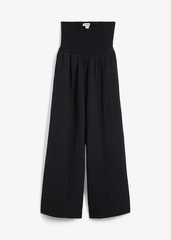 Palazzobyxa i muslin, bonprix