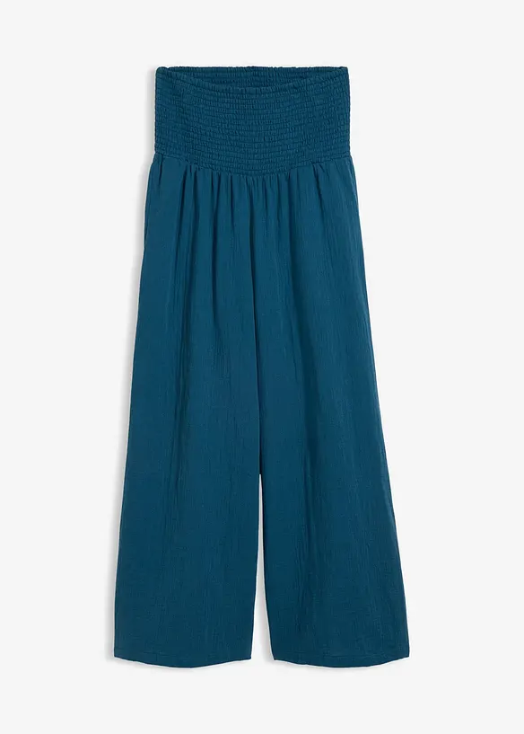 Palazzobyxa i muslin, bonprix