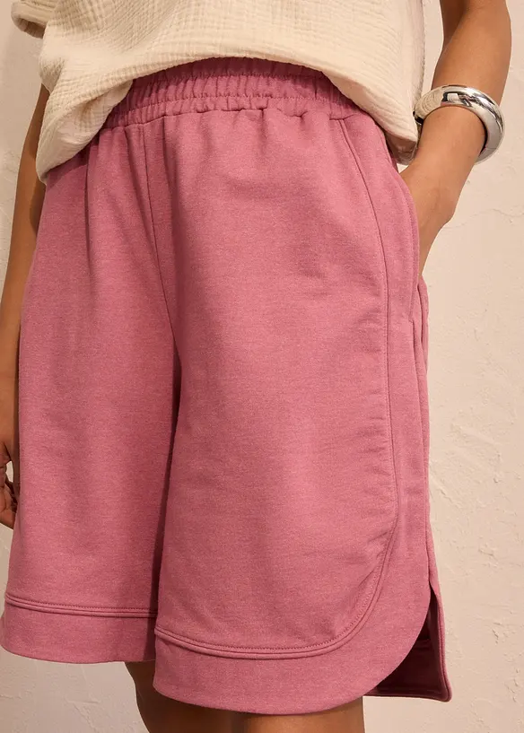 Vida jerseyshorts i stabil bomullsmix, bonprix