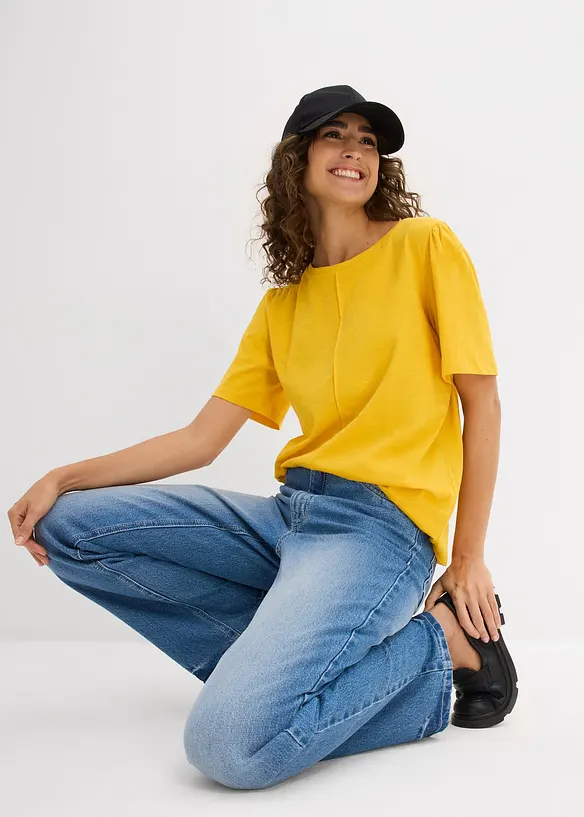 T-shirt av ren bomull, bonprix