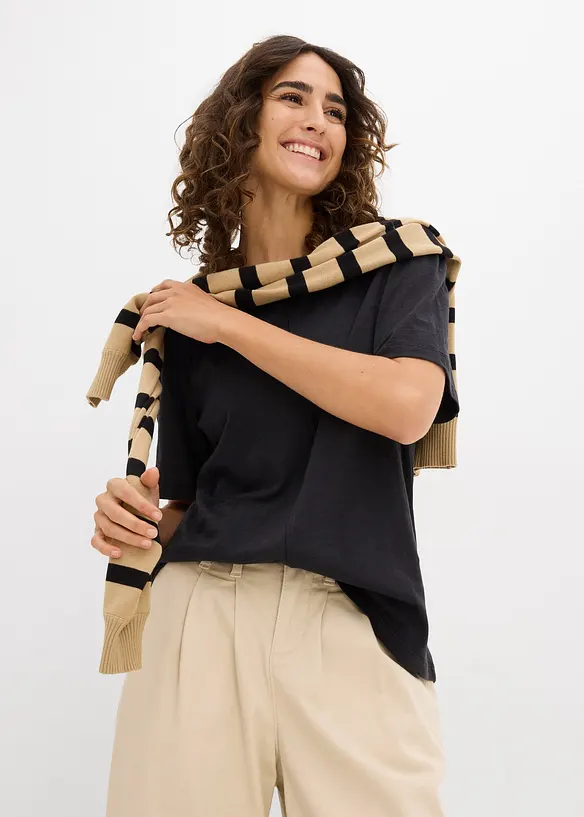 T-shirt av ren bomull, bonprix