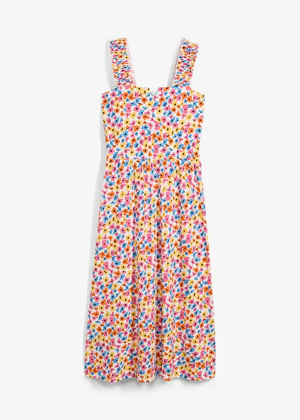 Jerseykl&auml;nning i bomull och viskos, bonprix