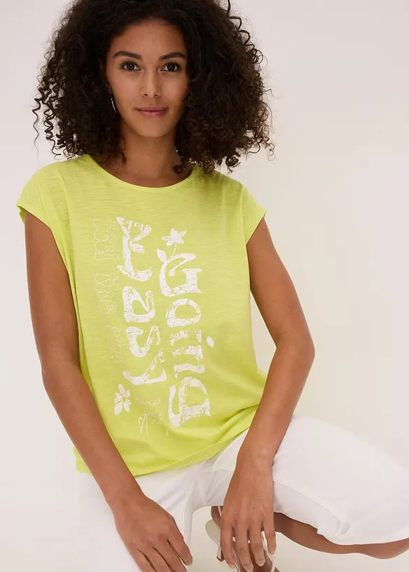 L&aring;ng topp i ekologisk bomull, bonprix