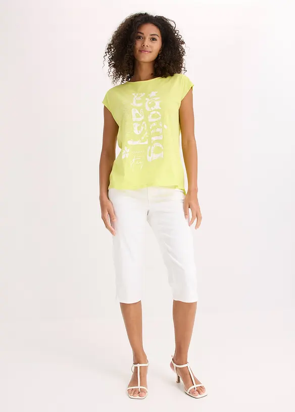 L&aring;ng topp i ekologisk bomull, bonprix