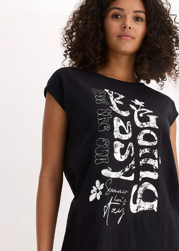 L&aring;ng topp i ekologisk bomull, bonprix