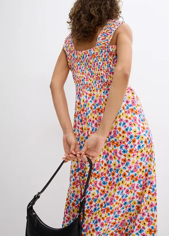 Jerseykl&auml;nning i bomull och viskos, bonprix