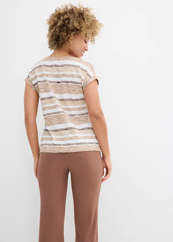 T-shirt i ren ekologisk bomull, bonprix