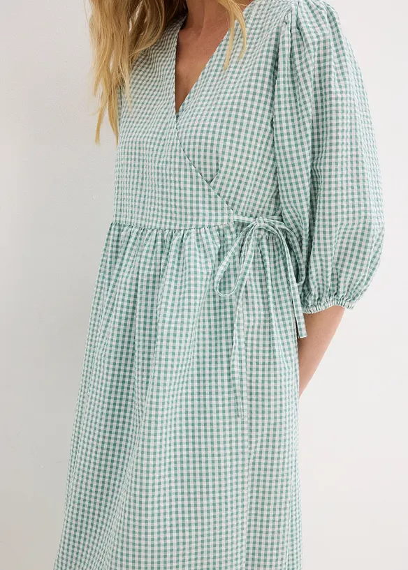 Omlottkl&auml;nning i material med struktur, bonprix